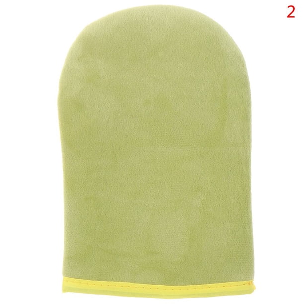 1 Uds., aplicador de autobronceado corporal reutilizable, guantes de bronceado, crema, loción, Mousse, guante de limpieza corporal, autobronceado Gao Jinjia LED
