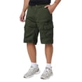 thumbnail image 2 of uikmnh Shorts Men "Men's Loose Fit Outdoor Cargo Shorts with Pockets Plus Size Casual Summer Short Pants for Hiking Camping Travel" Size:32, 2 of 5