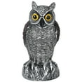 thumbnail image 2 of Dujiujun Orchard Owl Scarecrows Garden Decoration Creative Shape Realistic Looking Bird Repellent Owl Statue Ornament, 2 of 8