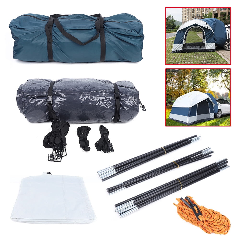 Portable Outdoor Car Tent Heavy Duty Carport Garage Shed, Car Canopy Shelter for Various Outdoor Car trips, Off-road Adventures