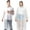 White+White, variant on Rain Ponchos for Adults Reusable, 2 Pcs Raincoats Emergency for Women Men with Hood and Drawstring