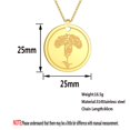 thumbnail image 5 of Carnation Flower Dainty Necklace Charm Jewelry January Birth Flower Mother's Day Gift, 5 of 5