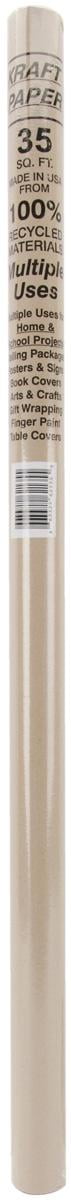 Wrapping Paper Roll, 30' x 6', Kraft