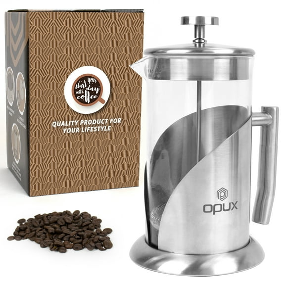 French Press Coffee Grounds