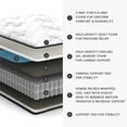 thumbnail image 6 of Signature Design by Ashley 10 Inch Chime Hybrid Innerspring Twin Mattress with Cooling Gel Memory Foam, 6 of 9