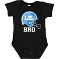 thumbnail image 3 of Inktastic Little Bro Football Brother Boys Baby Bodysuit, 3 of 5