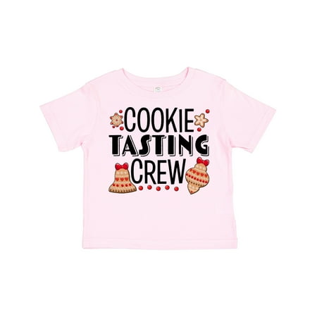 

Inktastic Christmas Cookie Tasting Crew with Holiday Cookies Gift Toddler Boy or Toddler Girl T-Shirt