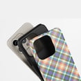 thumbnail image 4 of Plaid For All iPhone Series Protective Phone Case Pastel Multi-color, 4 of 7