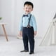 thumbnail image 3 of Traje SANMIO para bebé niño, 4 unidades, azul, para bautizo y Pascua, 3 of 7