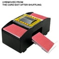 thumbnail image 2 of Poker Shuffler, Automatic Electric Card Game Robot for Casino Table Stand Shuffling Machine, 2 of 4