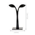 thumbnail image 2 of unbranded 6Ud Soporte Negro Para Aretes De Acrílico Con Para Exhibir Y Organizar Fácilmente, 2 of 7