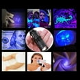 thumbnail image 5 of Product Category Flashlight - High-Visibility Violet Light for Inspection 395nm Blacklight Torch Portable Handheld Flashlight for Pro Projects Construction Wide Beam End, 5 of 5