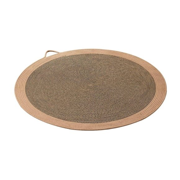 braveheart Cat-Friendly Sisal Mat Kitty Entertained For Hours Litter Mat Cat Scratch Furniture Protector Now Brown 40cm