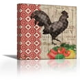 thumbnail image 1 of Farmers Market I - Contemporary Fine Art Giclee on Canvas Gallery Wrap - wall décor - Art painting - 18 x 18 Inch - Ready to Hang, 1 of 2