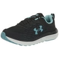 thumbnail image 1 of Under Armour Chaussure de Course pour Femme Charged Assert 10, (003) Noir/eau Calme/gris Halo, 7,5, 1 of 7
