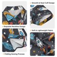 thumbnail image 3 of Dailycode Small Short Sleeve Button Down Shirts Star Rocket Planet Casual Shirt 3-10 Years, 3 of 9