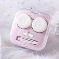 thumbnail image 1 of Contact Lens Cleaner, USB Rechargeable Contacts Cleaning Case, Portable Daily Care Faster Cleaning(Purple), 1 of 7