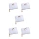 thumbnail image 2 of Minnieouse Titular de la tarjeta de billetera elegante y compacto para un fácil acceso Monedero pequeño y elegante de PU Monedero blanco Type2 NO2, 2 of 6