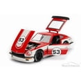 thumbnail image 5 of 1972 Datsun 240Z Hard Top, Red w/ White - Jada 99102DP1 - 1/24 Scale Diecast Model Toy Car (Brand New but NO BOX), 5 of 5