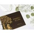 thumbnail image 5 of Darling Souvenir Personalized Engraved Laser Cut Wedding Guest Book Wooden Cover Sign-in Book Registry Guestbook Scrapbook-KW, 5 of 7