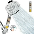 thumbnail image 1 of Cobbe Pomme de Douche Filtrée avec Douchette, Pomme de Douche Haute Pression à 6 Modes de Jet, 1 of 5