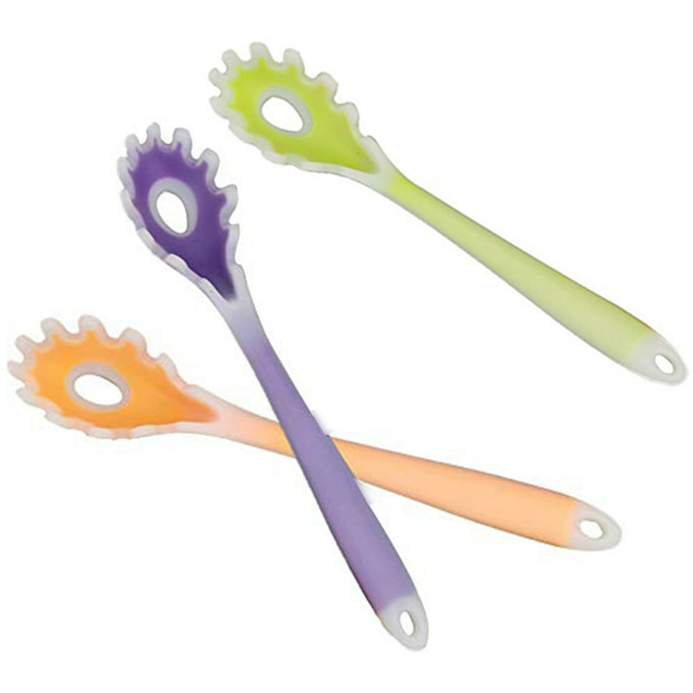 Hi.FANCY Silicone Pasta Fork, Spaghetti Server, Professional Pasta