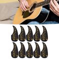 thumbnail image 4 of Acoustic Guitar Pick Guard, Guitar Pickguard Easy To Stick Durable  For Protection Gold, 4 of 8