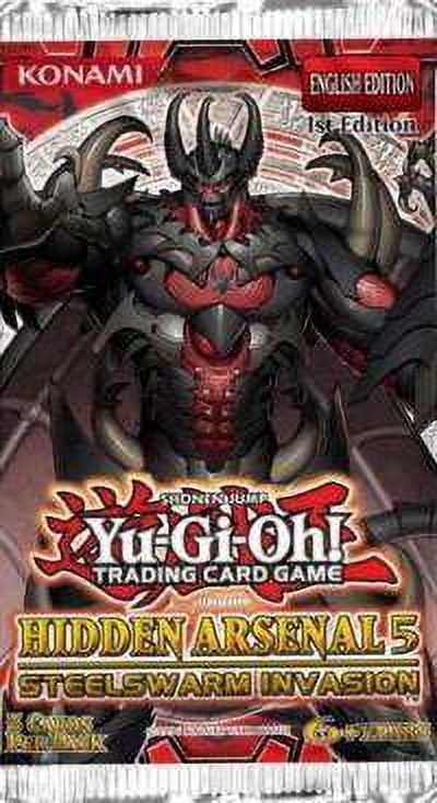 YuGiOh Hidden Arsenal 5: Steelswarm Invasion Booster Box - Walmart.com