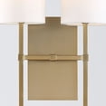 thumbnail image 6 of VER-242-AG Crystorama Lighting Veronica - Two Light Wall Sconce-Aged Brass Finish, 6 of 15