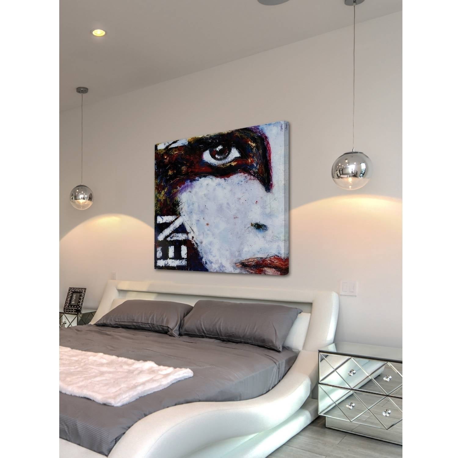 My Lady Painting Print on Wrapped Canvas