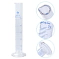 thumbnail image 4 of Uxcell 50ml 3.3 Borosilicate Glass Graduated Cylinder, Round Base Blue Graduations Measuring Cylinder, 4 of 4