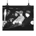 thumbnail image 2 of Print: President Roosevelt, Mrs. Roosevelt, And John Shown Arriving At, 2 of 4