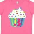 thumbnail image 4 of Inktastic 3rd Birthday Cupcake Boys or Girls Toddler T-Shirt, 4 of 5