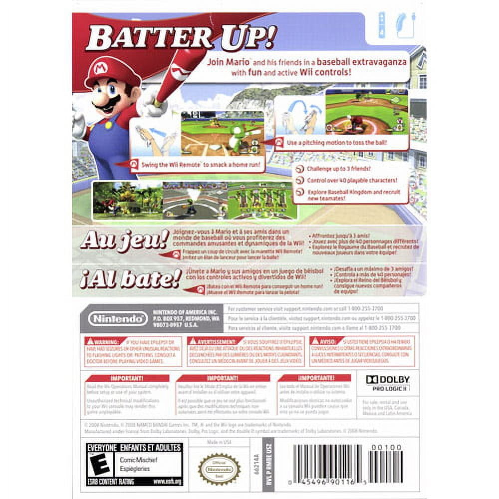 Mario Super Sluggers Wii