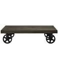 thumbnail image 3 of Modway Garrison Wood Top Coffee Table in Brown, 3 of 4