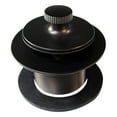 thumbnail image 2 of Westbrass 1-3/8" Twist & Close Bathtub Drain Trim with One-Hole Overlfow and Universal Adaptor, Oil Rubbed Bronze, 2 of 9