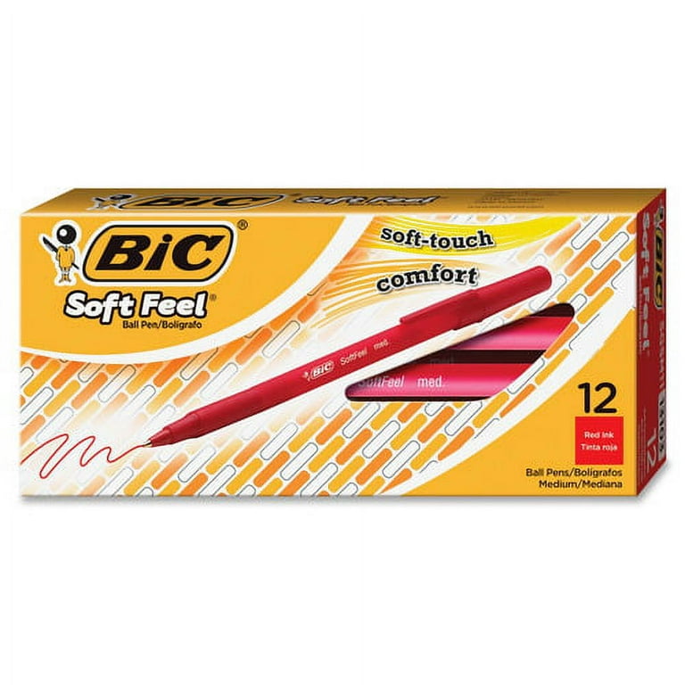 Stylo BIC Soft Rouge