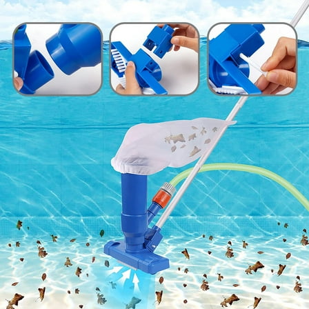 TITINICE Pool Vacuum Cleaner Kit Assorted Color 1 Set 7.27X2.75X2.36in