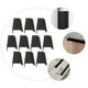 thumbnail image 2 of WORGEOUS 10pcs de dedo oculto tirón mango gabinete creativo tira el toque de dedo de montaje negro, 2 of 8