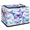 Multicolor 1, variant on CURLYOOT Blue Purple Butterflies Storage Bin with Zipper Lid, Foldable Clothes Organizer Lidded Storage Baskets, Rectangular Box Closet Shelf Organizer for Living Room Bedroom Home