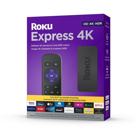 Lecteur multimédia en streaming Roku Express 3930CA