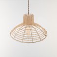 thumbnail image 1 of unbranded De Rattan Tejido Para Colgar Bohemio Decorativa Amarillo Claro, 1 of 6