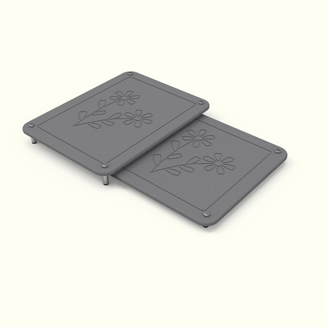 2 alfombrillas de piedra para secar platos, protegen superficie, son resistentes al calor, antideslizantes y fáciles de limpiar para encimera de