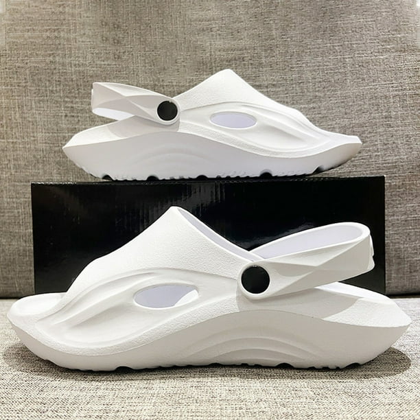 MKLEKYY Sandalias Con Soporte de Arco para Mujer, para Hombre y Mujer, para Verano, para Exteriores, para Estudiantes y Conductores, Zapatillas de Eva