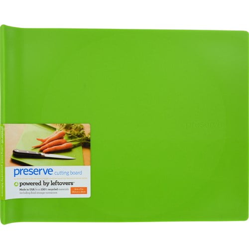Preserve Large Cutting Board Green Case of 4 14 in x 11 in