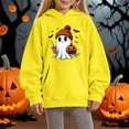 thumbnail image 2 of Mercatoo Boys Girls Oversized Sweatshirt 𝐏reppy Long Sleeve Cute Graphic Pullover Teen Halloween Beachwear Pumpkin Hoodies, 2 of 4