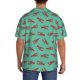 thumbnail image 3 of Fotbe Cartoon Lobsters 4 Camisa Estampada de Manga Corta para Hombre, Casual de Verano, Estilo Playero, Sin Arrugas-3X-Large, 3 of 5