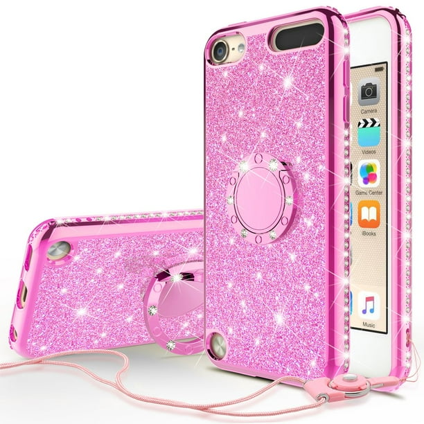 Apple Iphone 8 Plus Case Iphone 7 Plus Case Glitter Cute Ring Holder Kickstandphone Case Bling Diamond Rhinestone Bumper Protective Clear Iphone 7 Plus 8 Plus Case For Girl Women Hot Clear Walmart Com