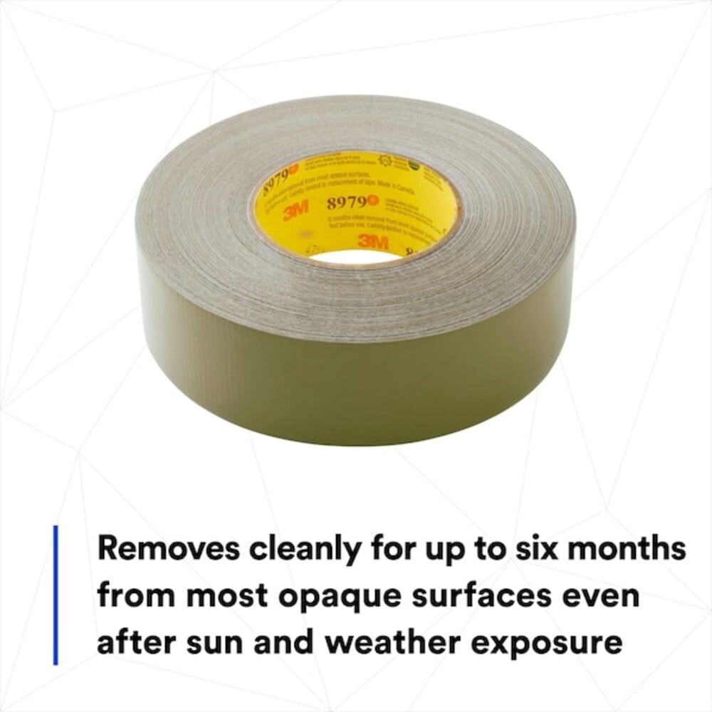 3m Duct Tape, Olive, 60 yd L, 2 in W 8979N