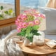 thumbnail image 4 of Decoración del hogar, decoración de habitaciones, decoración de paredes, flores artificiales de margaritas, ramo de simulación, decoraciones navideñas para exteriores, hogar, jardín, flores de margari, 4 of 6